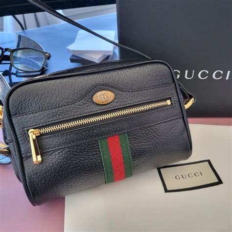 gucci crossbody black cheap